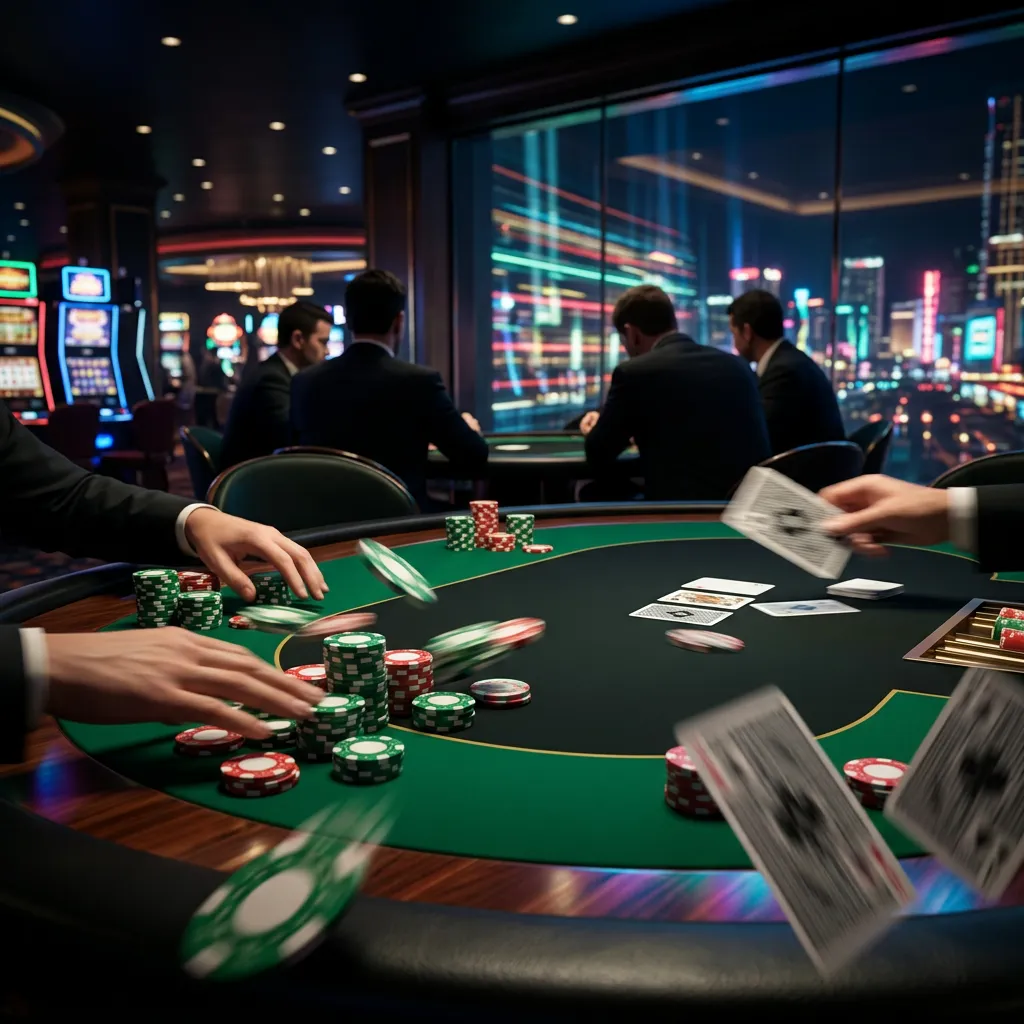 Table artwork for each live dealer card, matching the tables list order