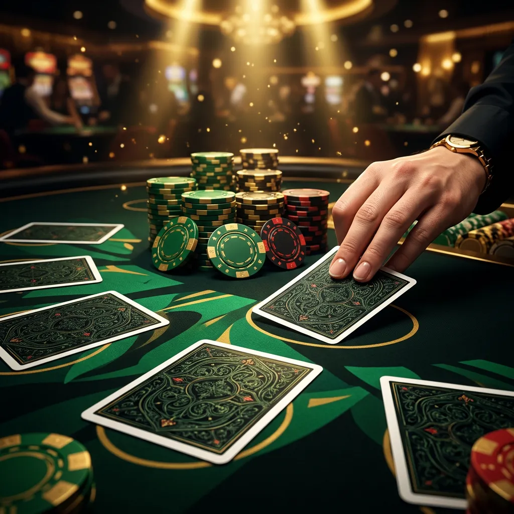 Table artwork for each live dealer card, matching the tables list order